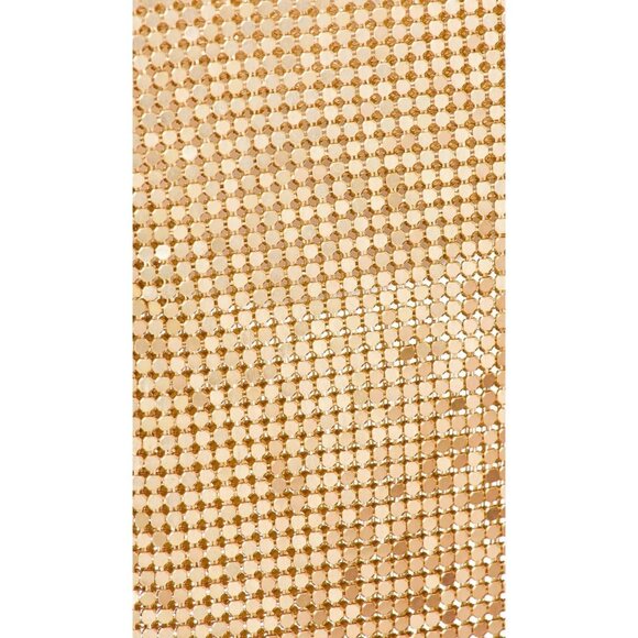 superdown Karla Cut Out Top XX-Small New Womens Cropped Chainmail Tank - Picture 4 of 9